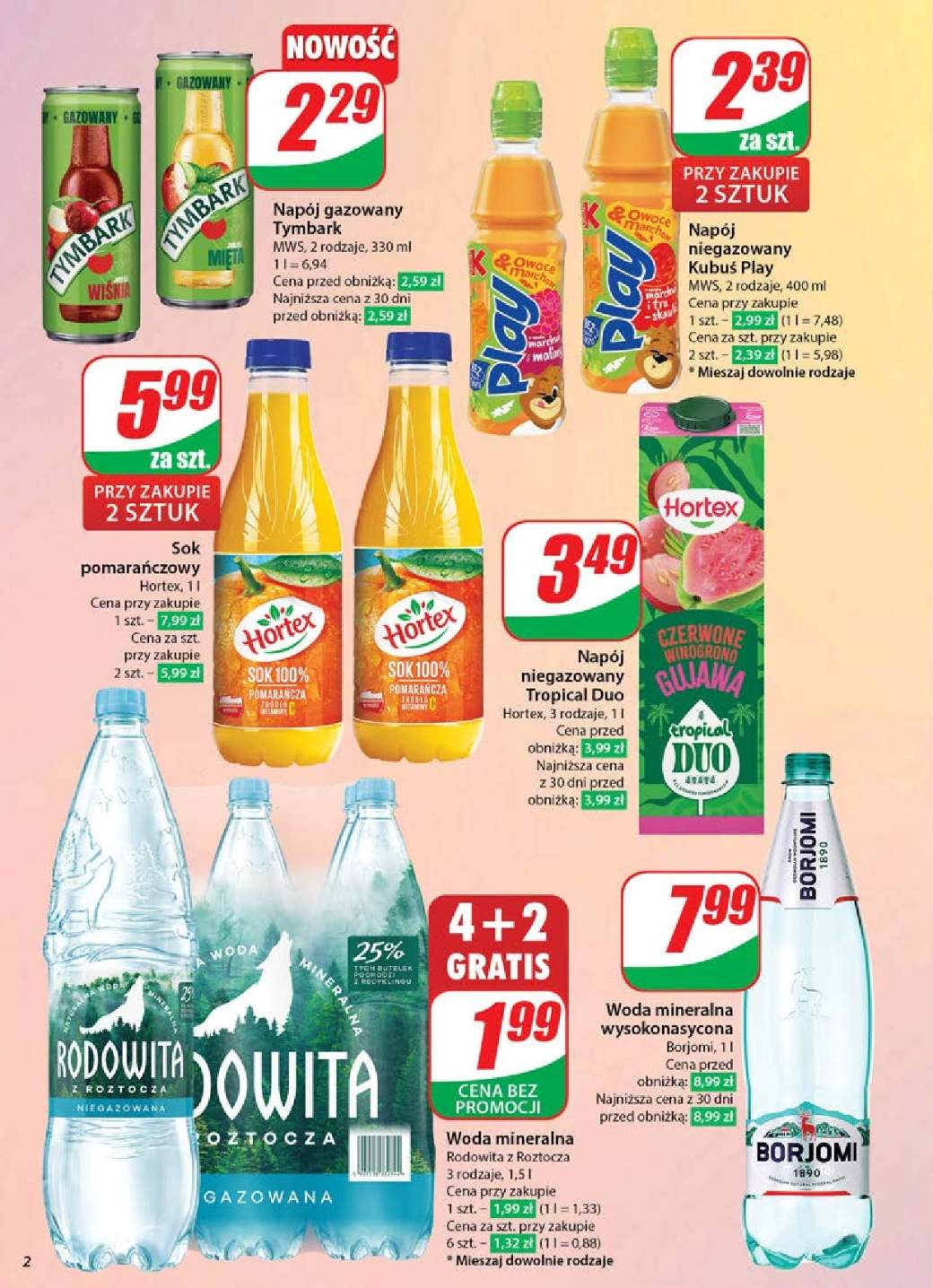 napój gazowany