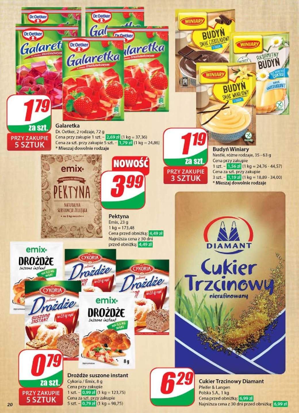cukier trzcinowy