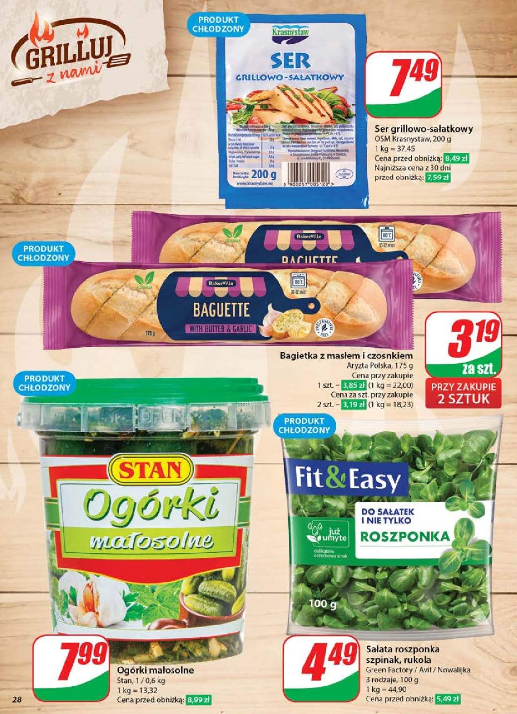 bagietka z masłem czosnkowym
