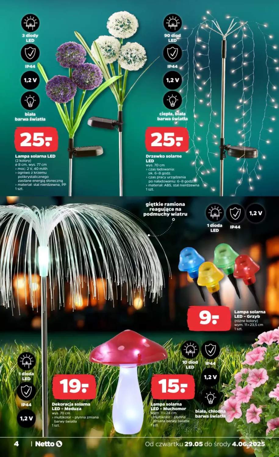 drzewko led