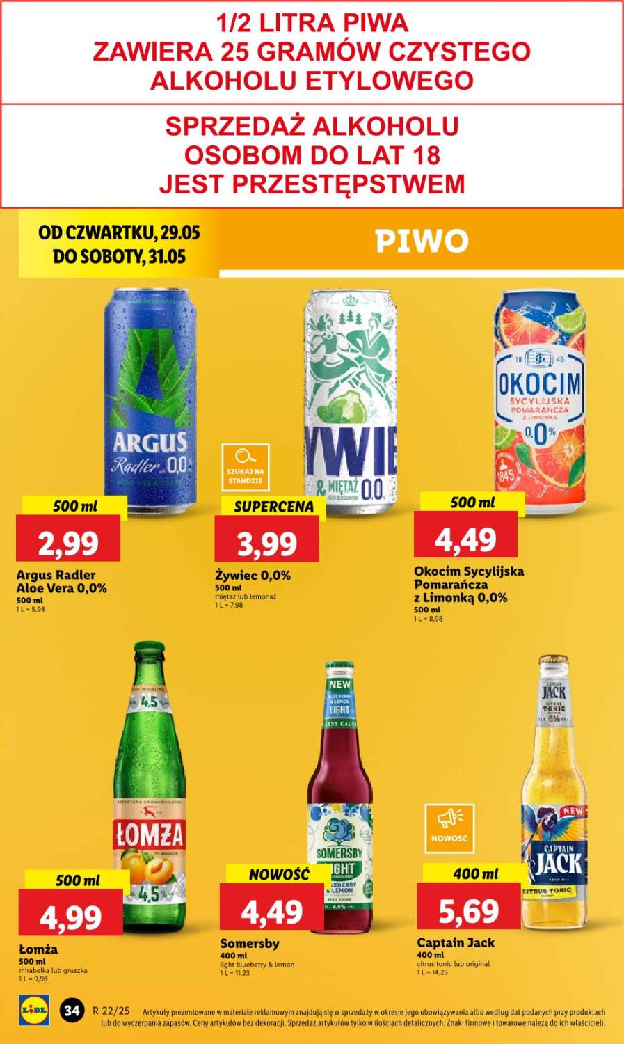 piwo Okocim Radler
