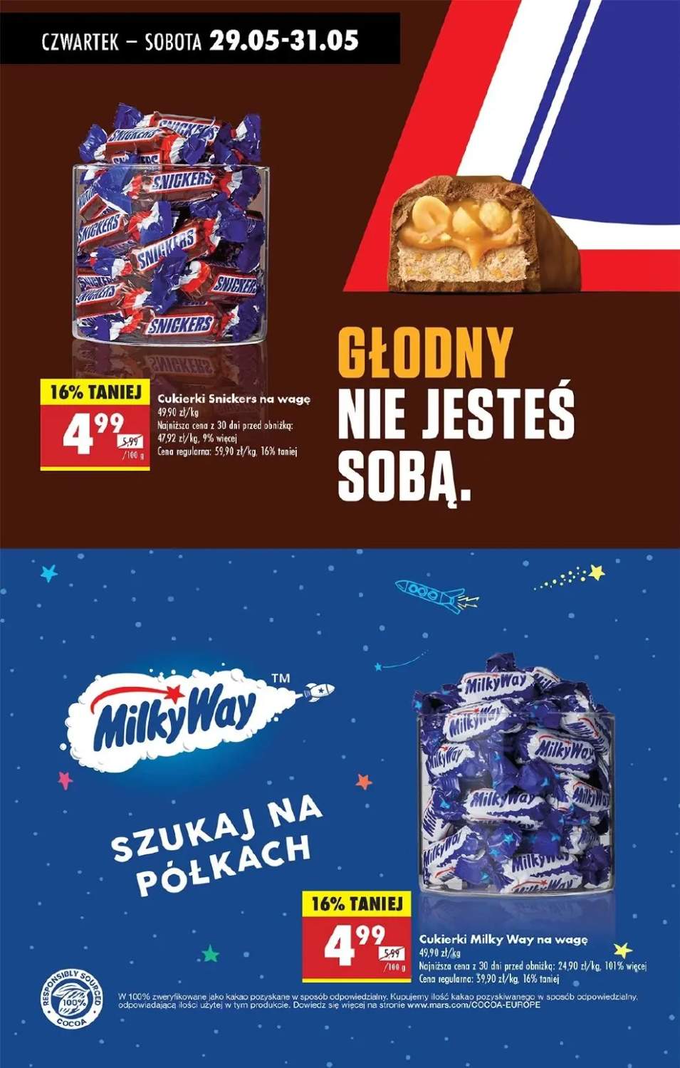 cukierki czekoladowe