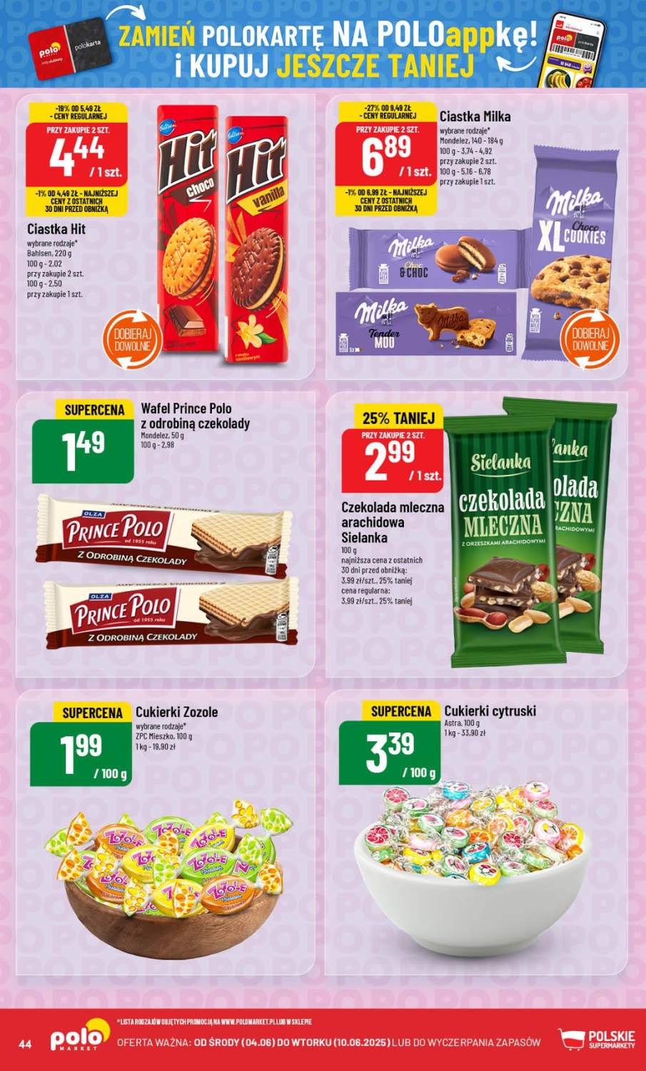 ciastka Milka