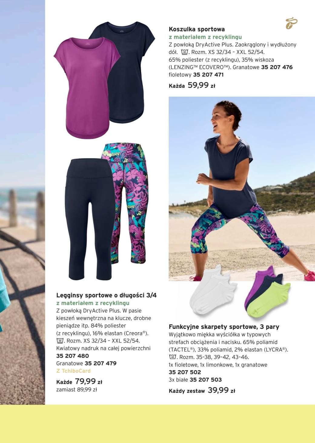 legginsy damskie
