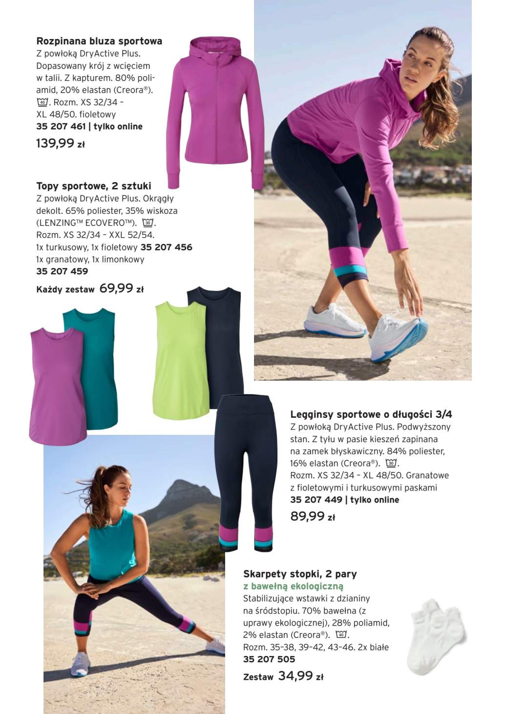 bluza sportowa damska
