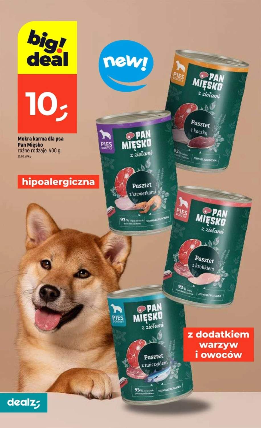 karma dla psa