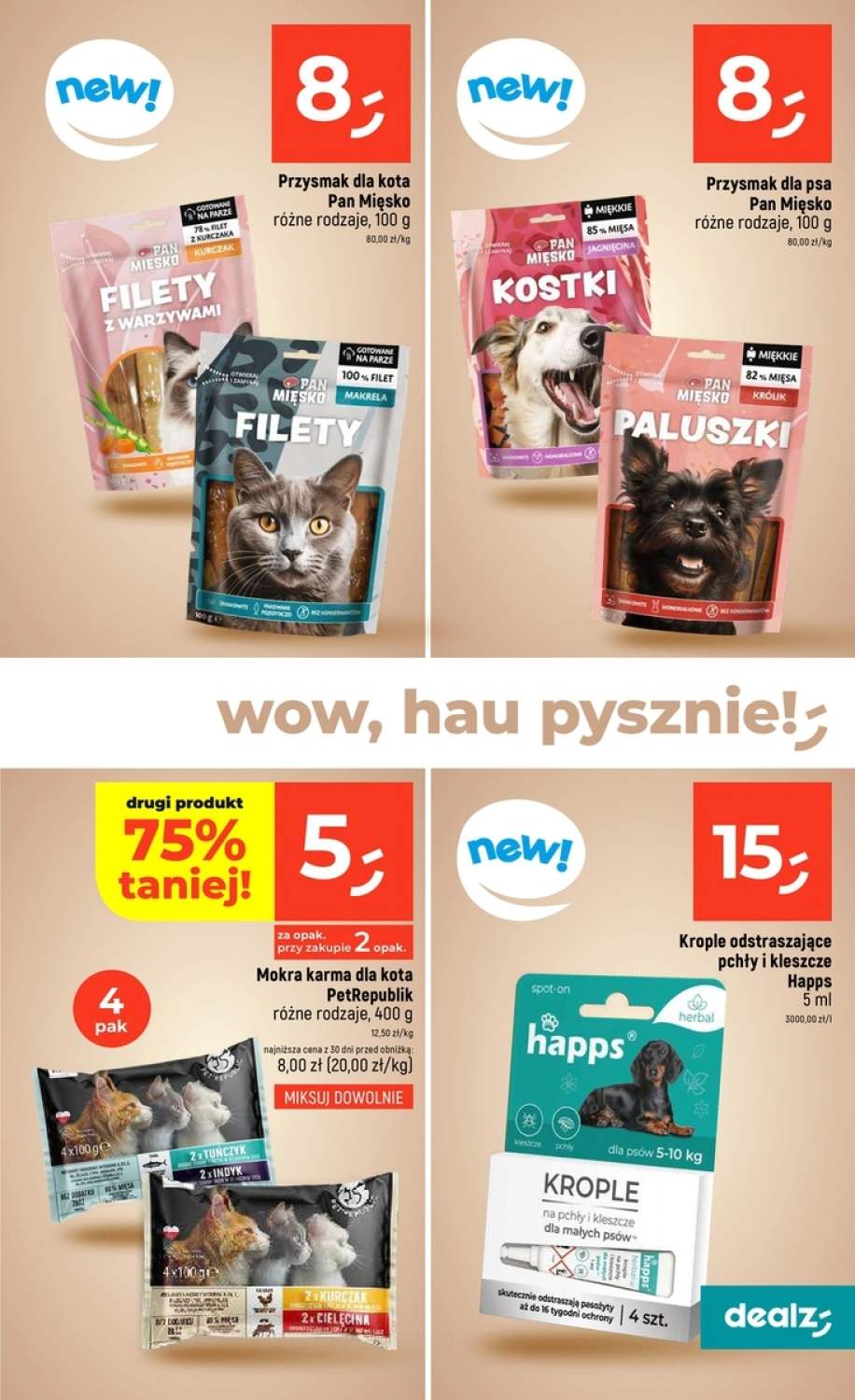 przysmaki dla kota