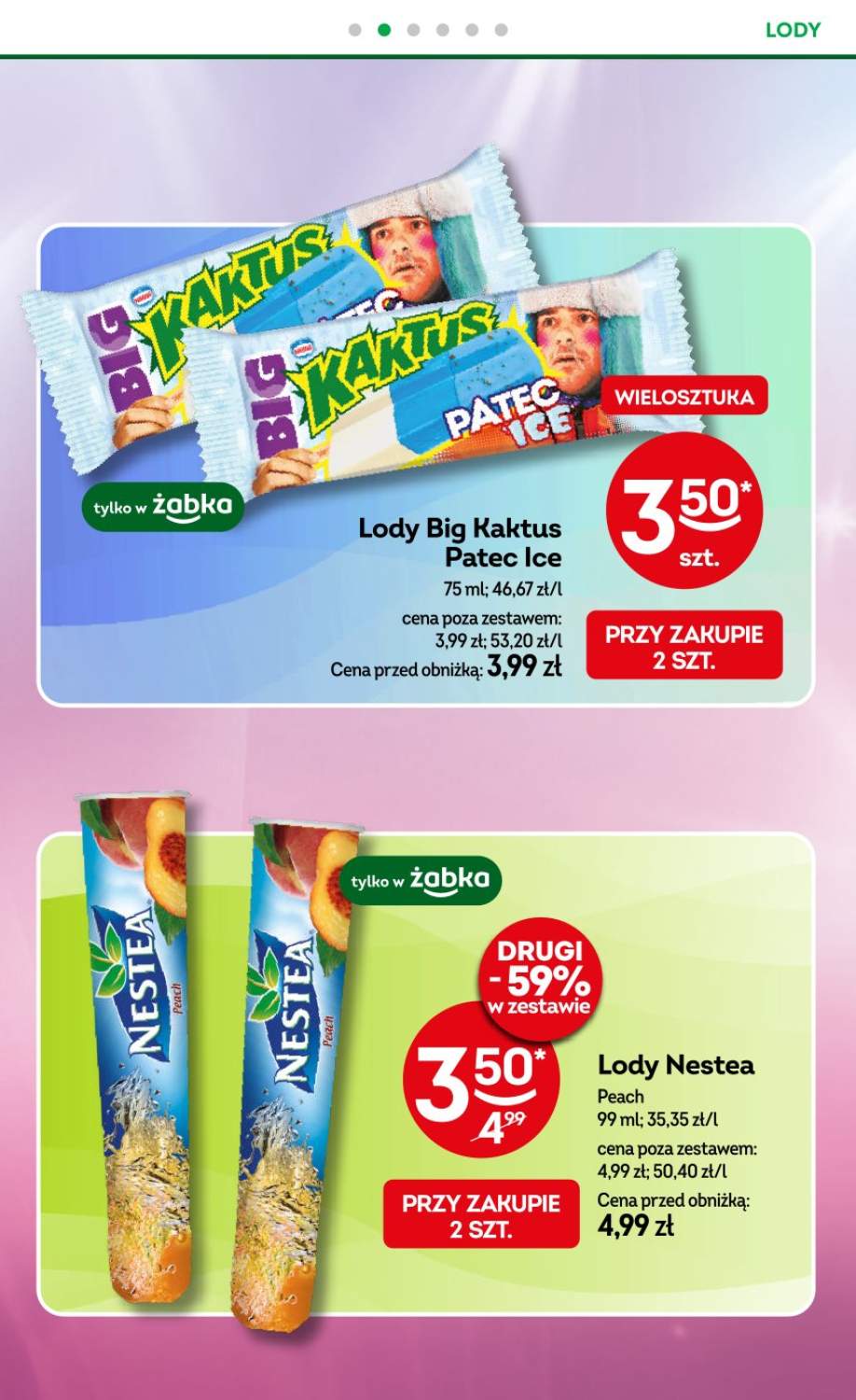 lody Kaktus