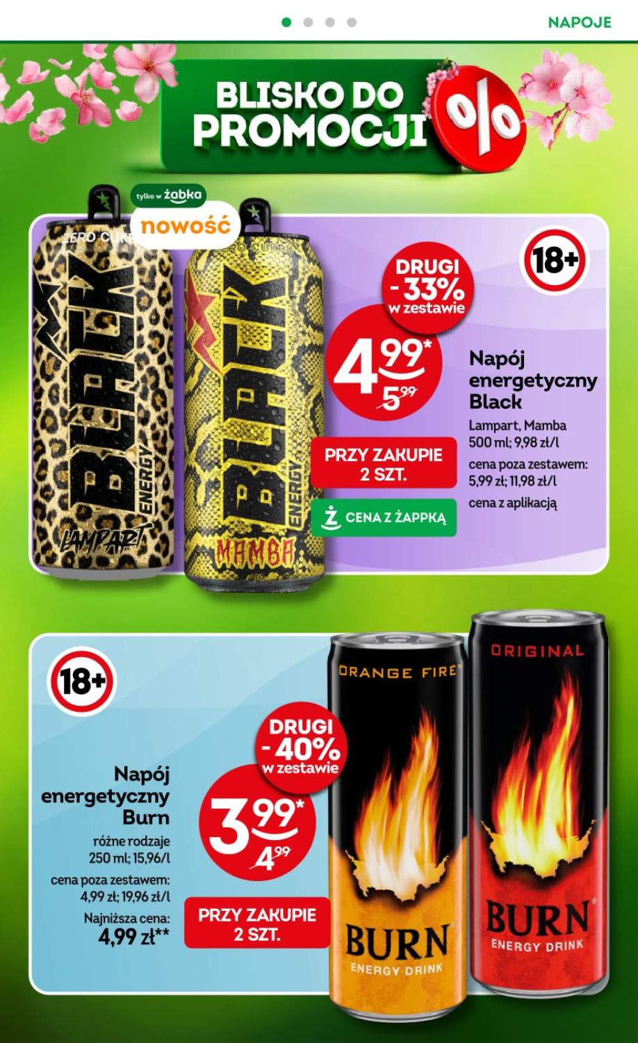 napój energetyczny