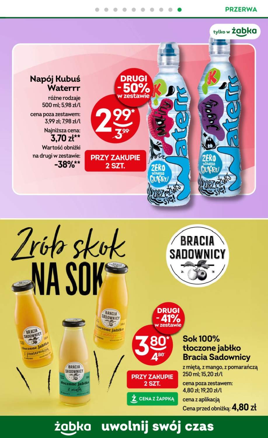 sok tłoczony