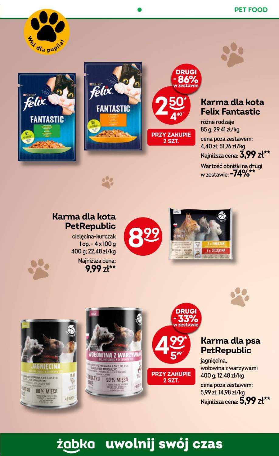 karma dla psa