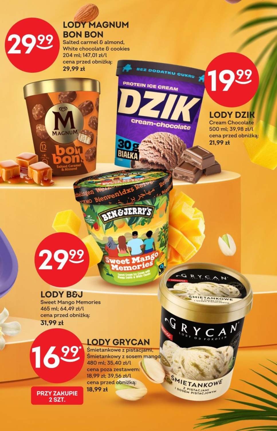 lody Ben Jerrys