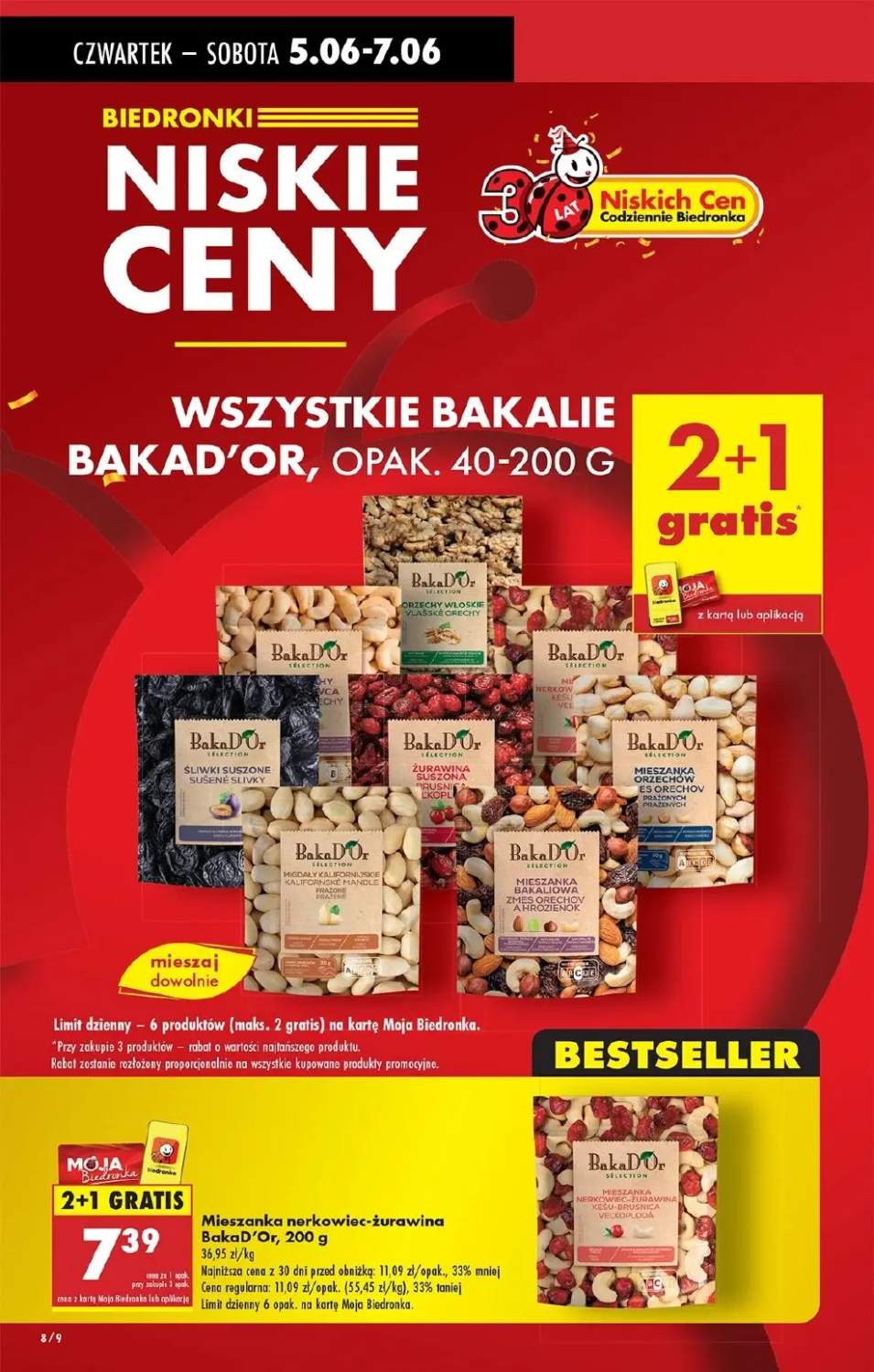 mieszanka orzechów