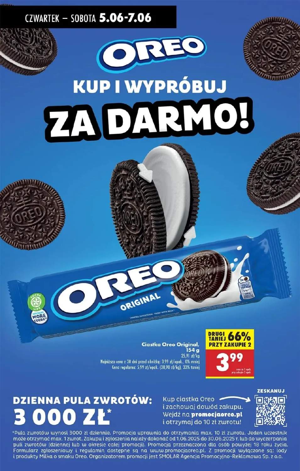 ciastka Oreo