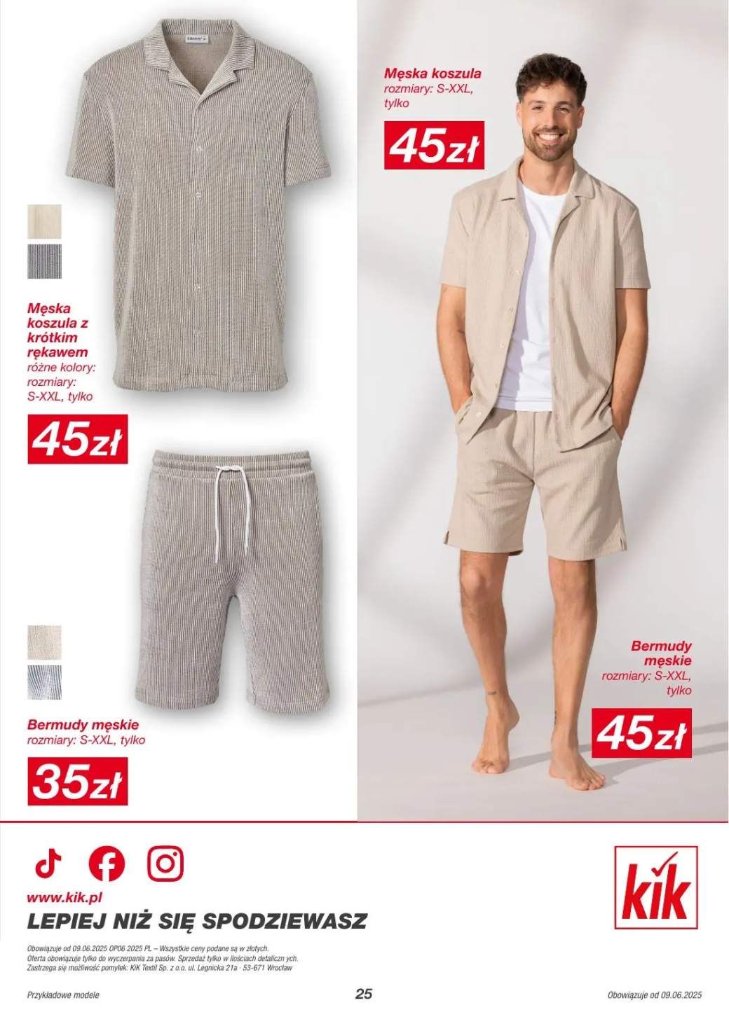 bermudy męskie