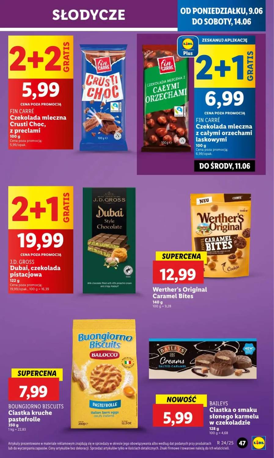 ciastka z czekoladą