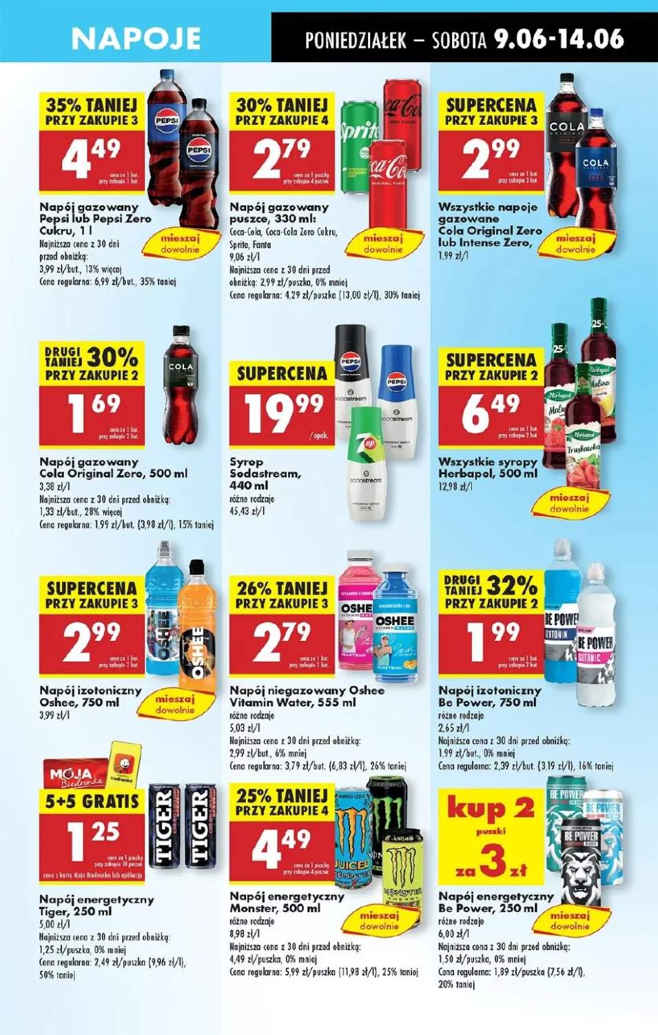 napój izotoniczny