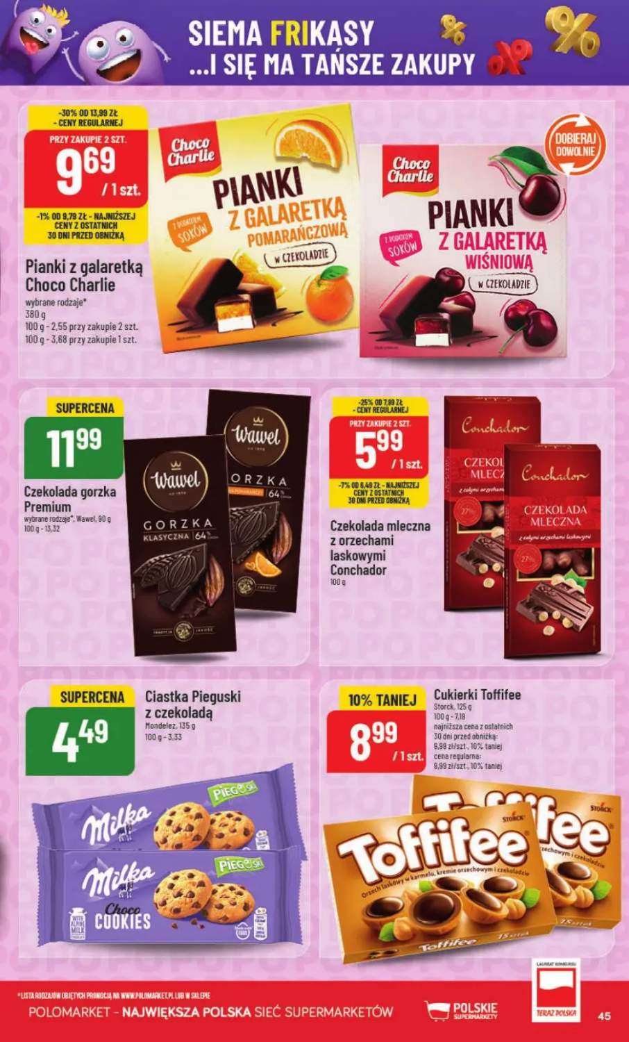 pianki w czekoladzie