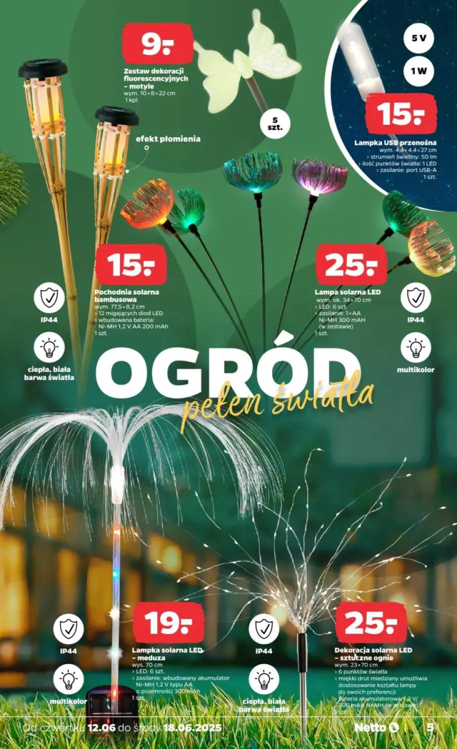 dekoracja led