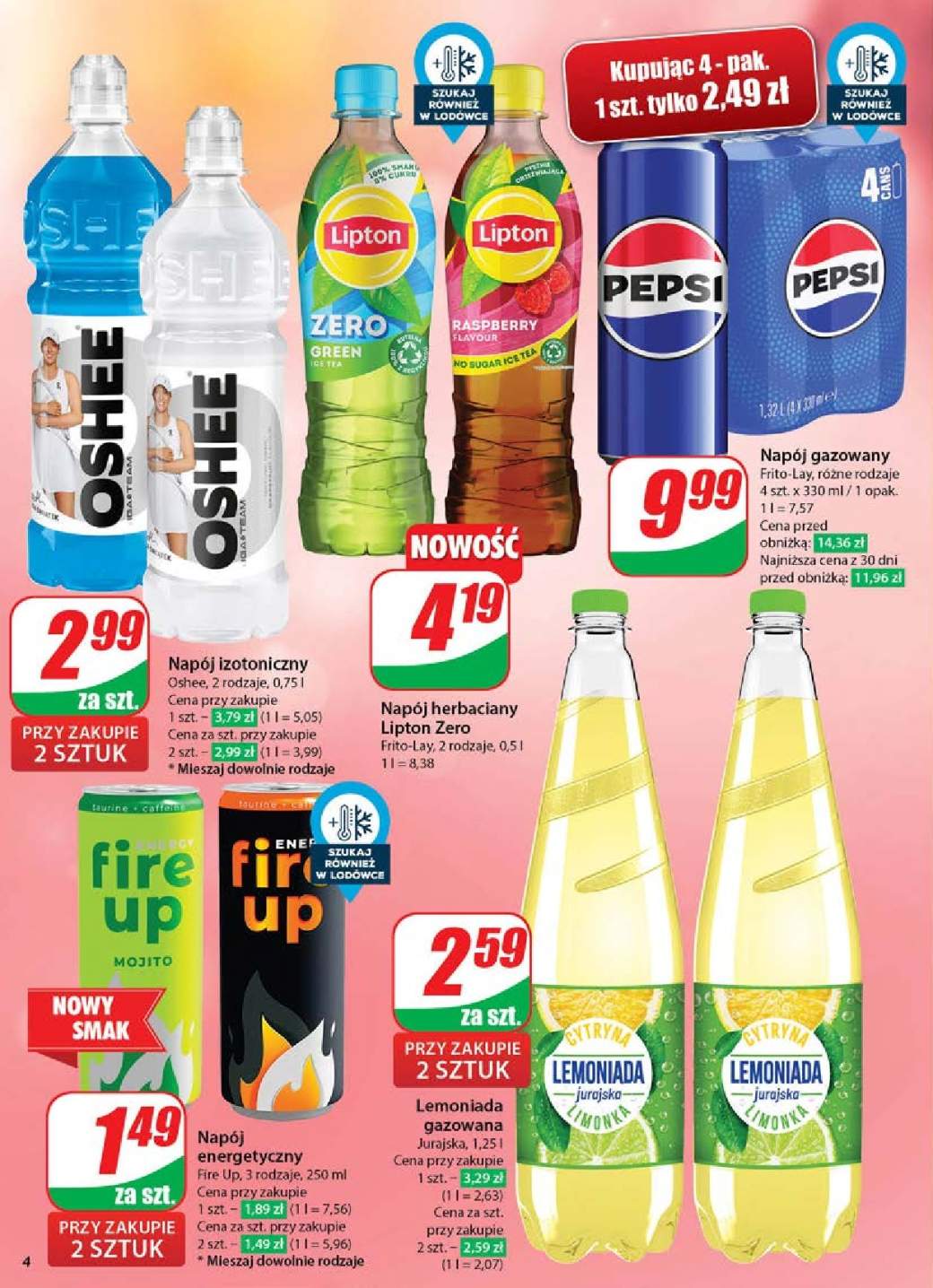 napój izotoniczny