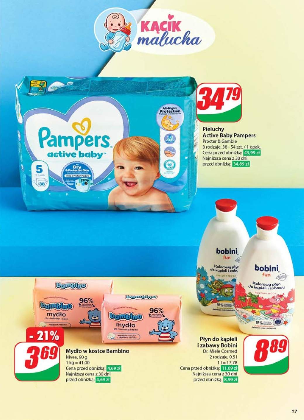 pieluszki Pampers