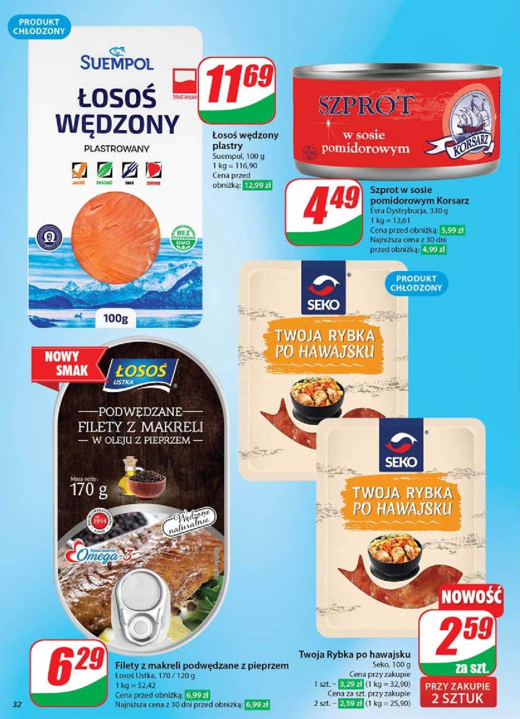 szprot w sosie pomidorowym