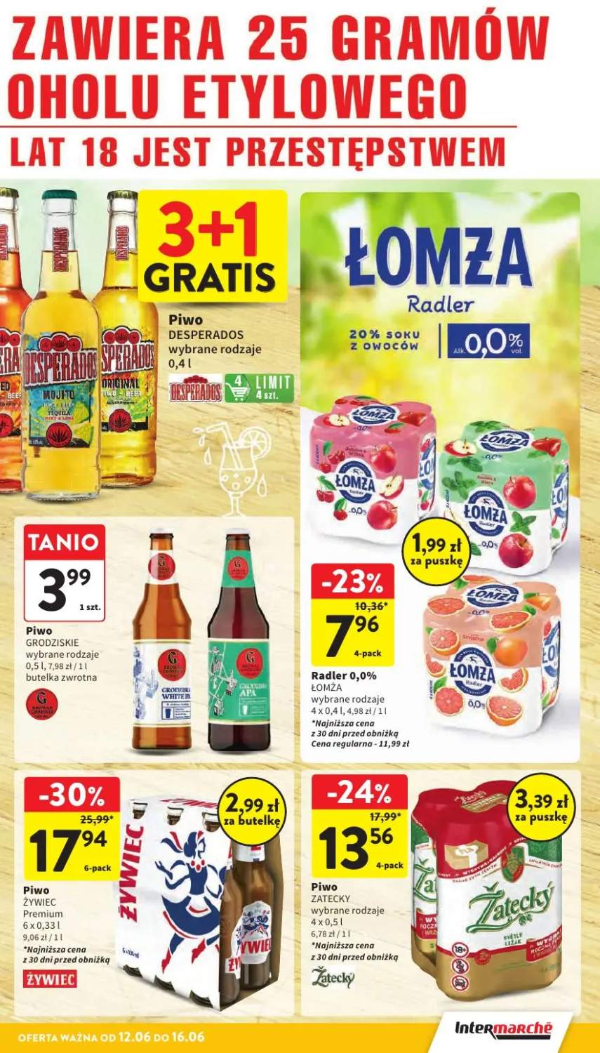 piwo Łomża