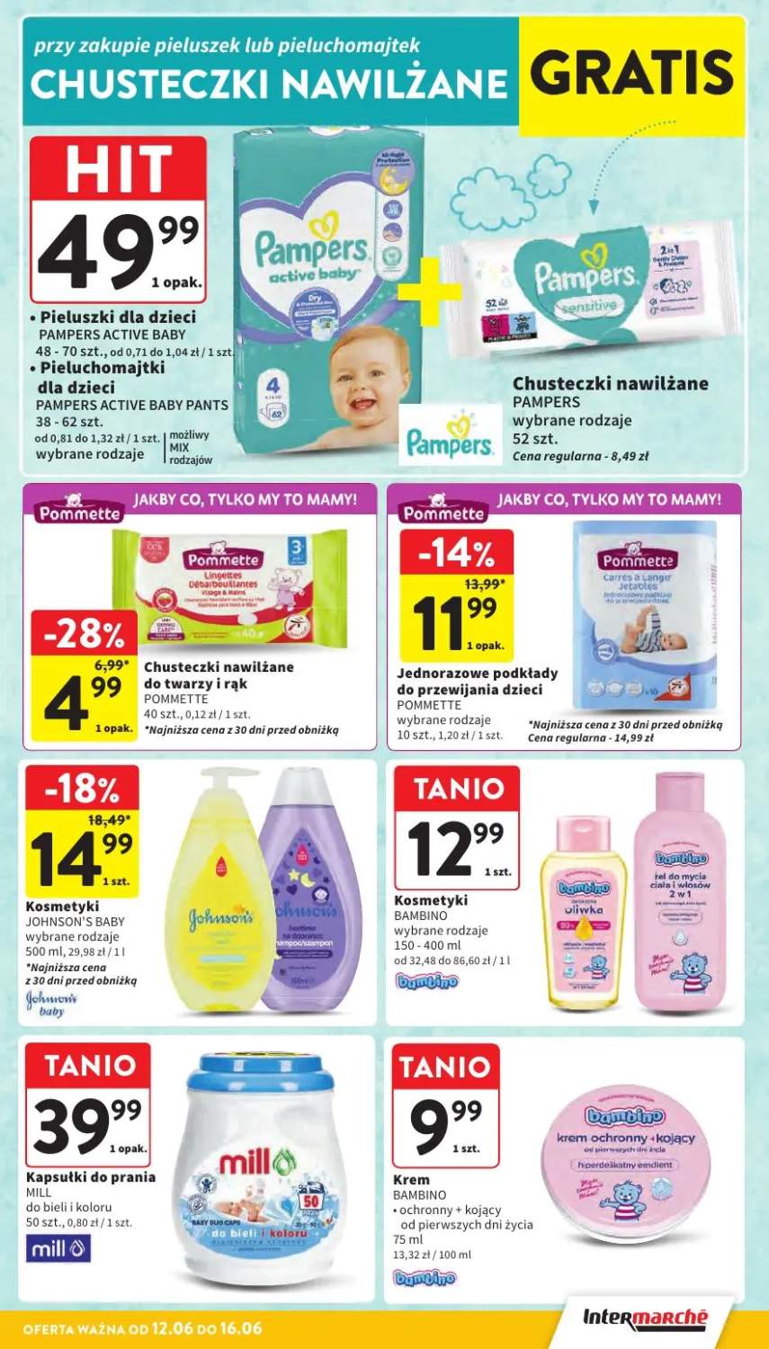 pieluszki Pampers