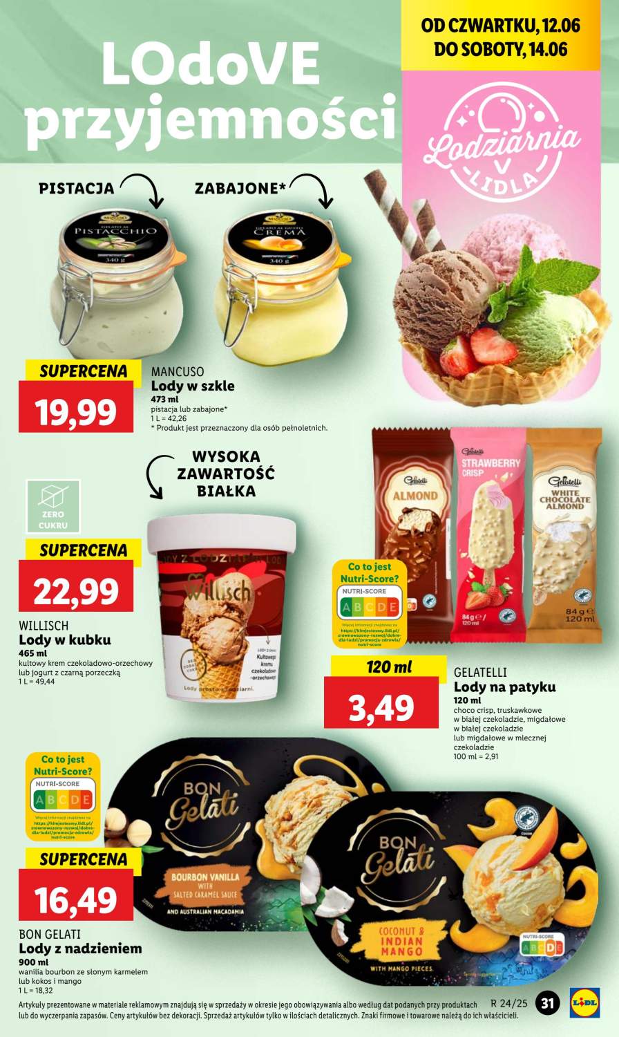 lody na patyku