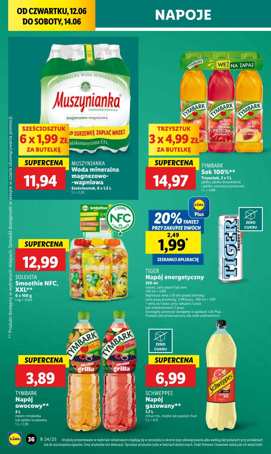 napój energetyczny