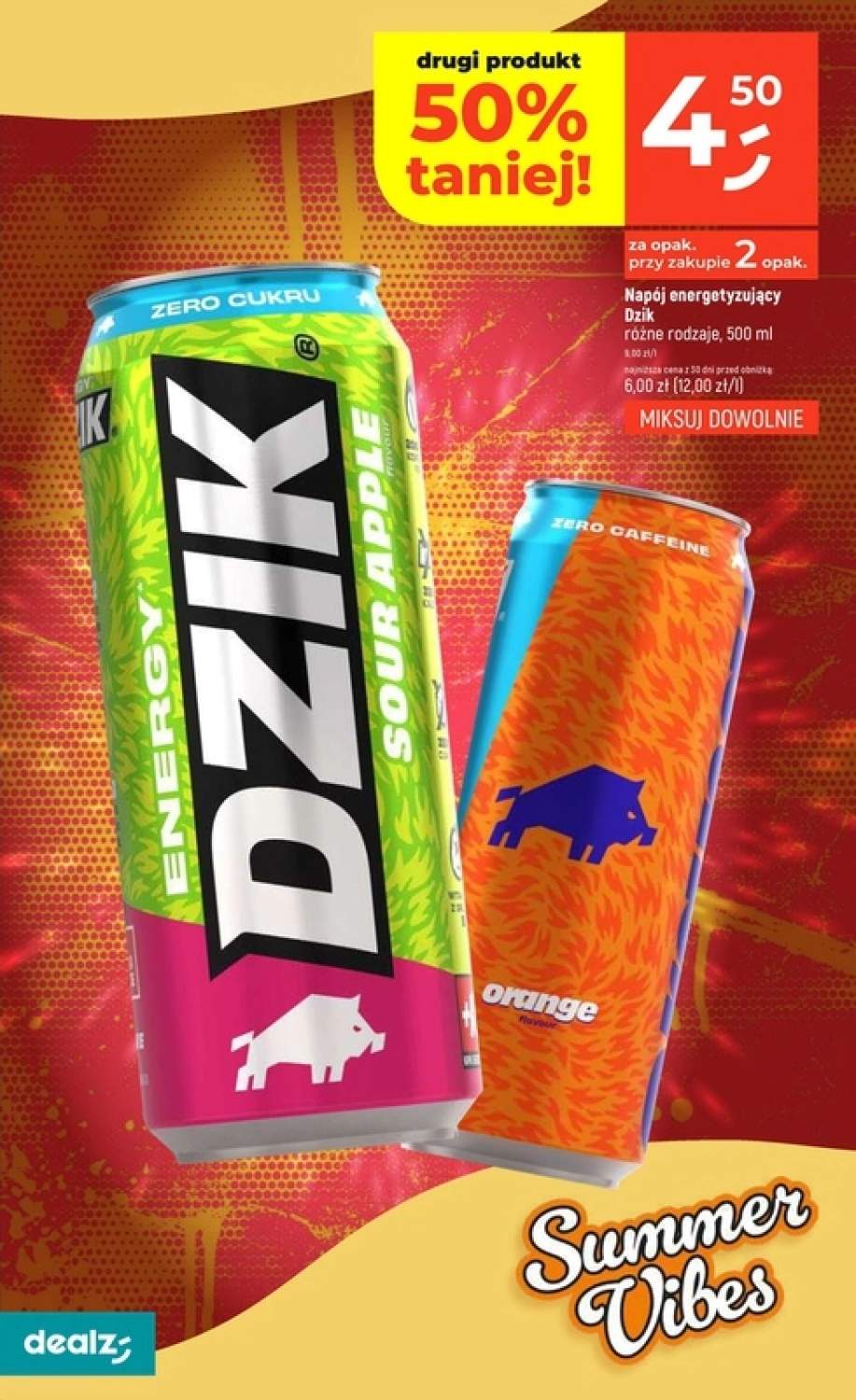 napój energetyczny