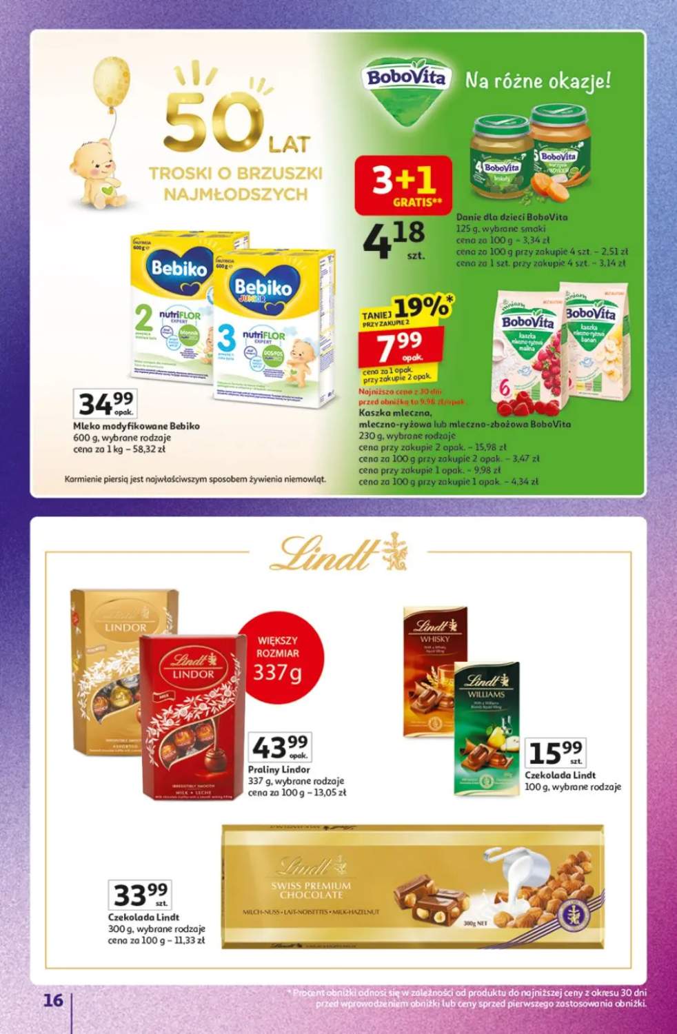praliny Lindt