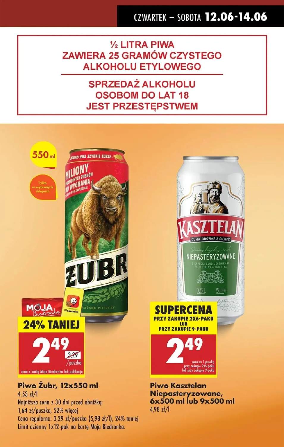 piwo Żubr