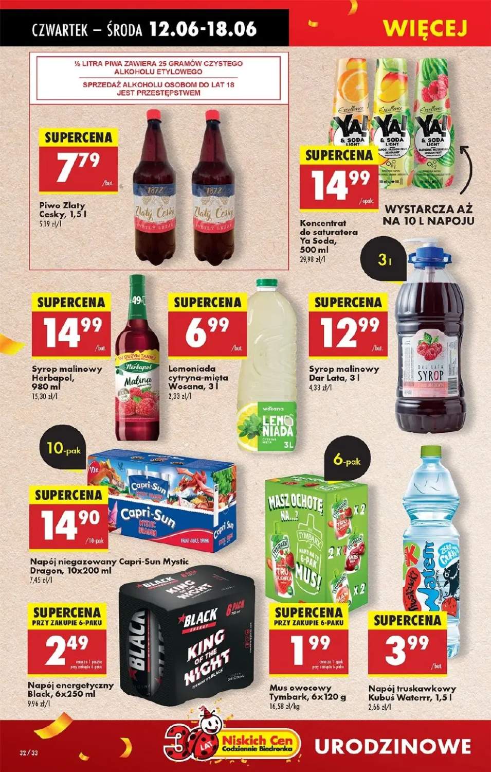 napój Caprio