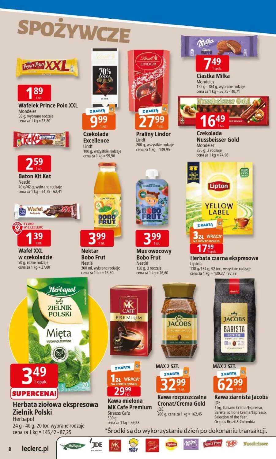 ciastka Milka