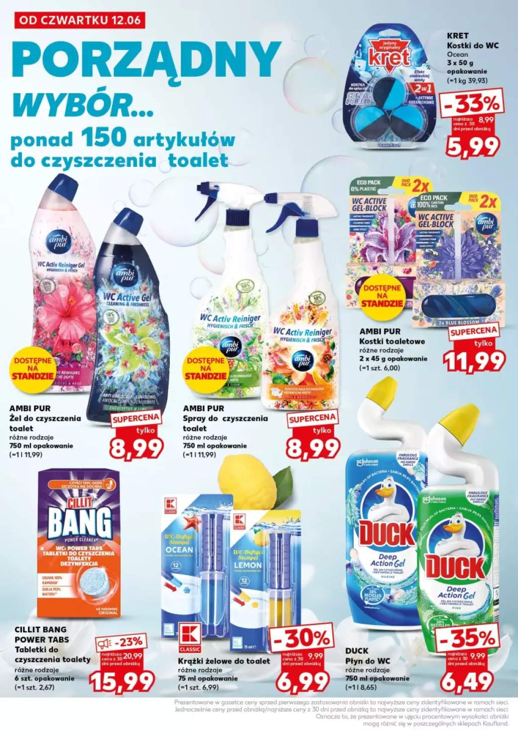 krążki do wc