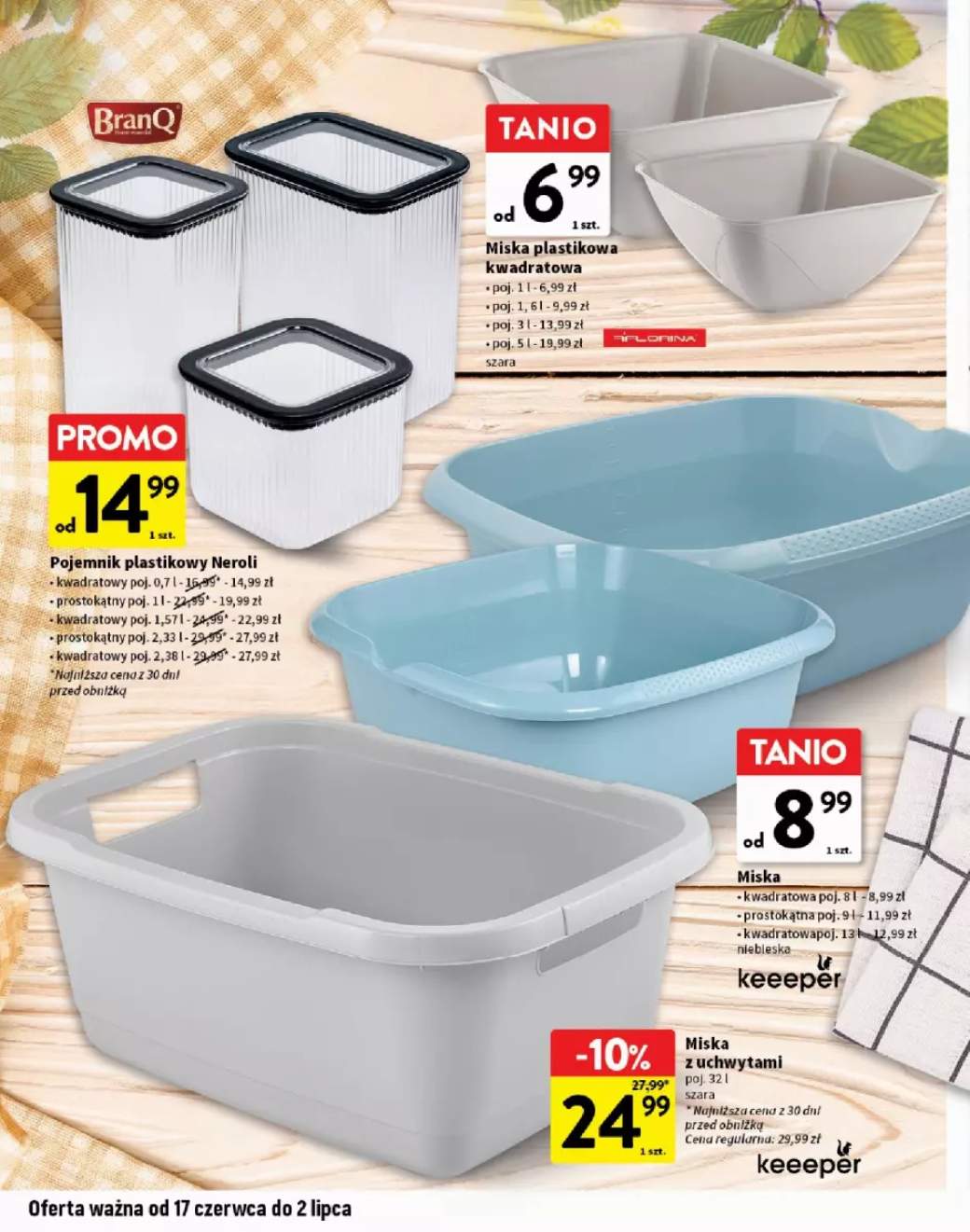 miska plastikowa