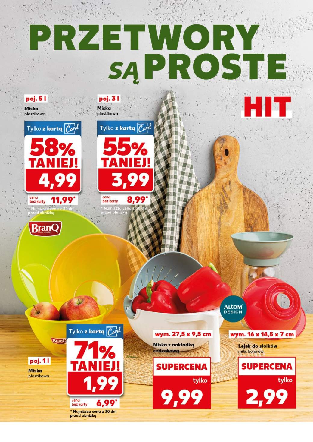 miska plastikowa