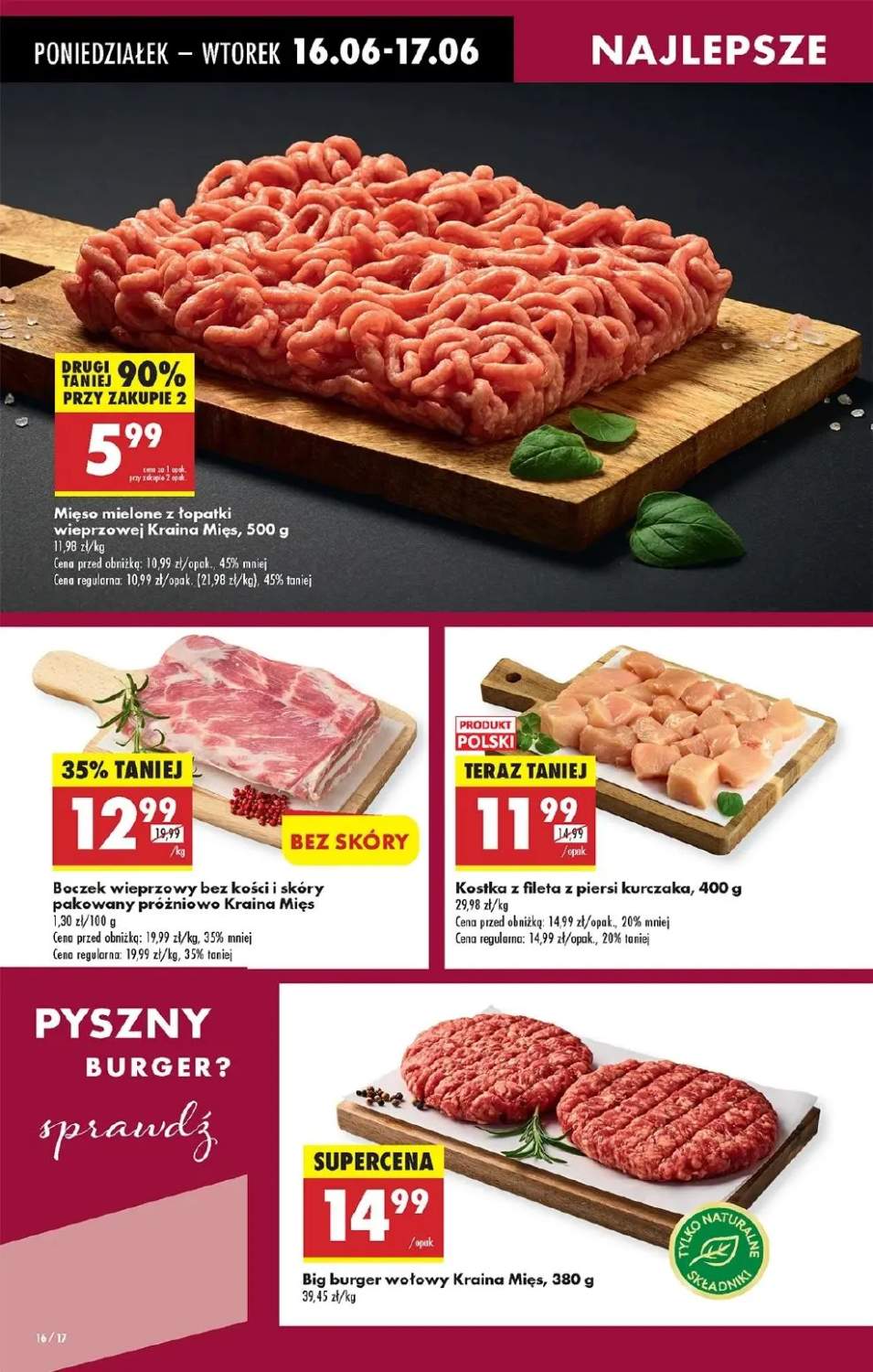mięso mielone z łopatki