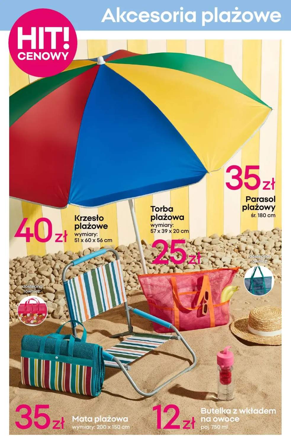 krzesło plażowe