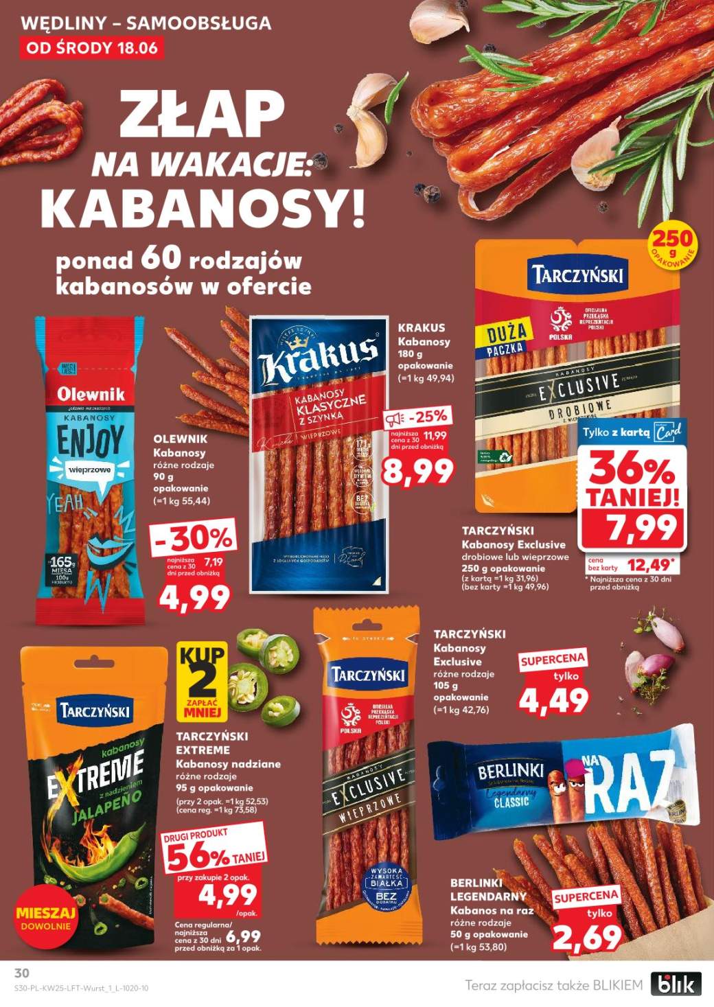 kabanosy
