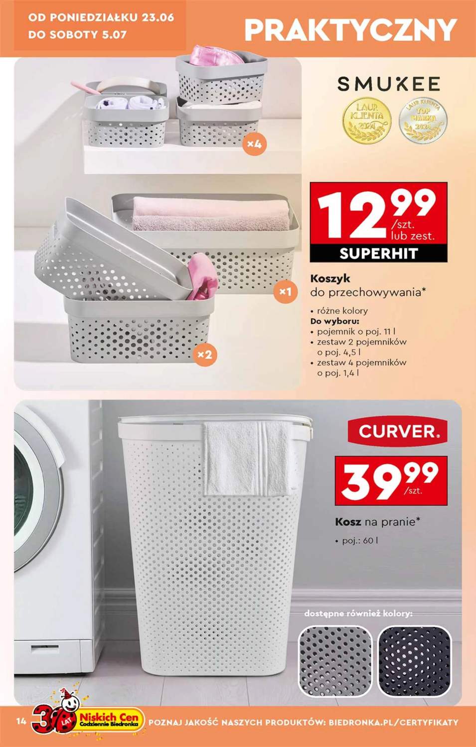 kosz na pranie