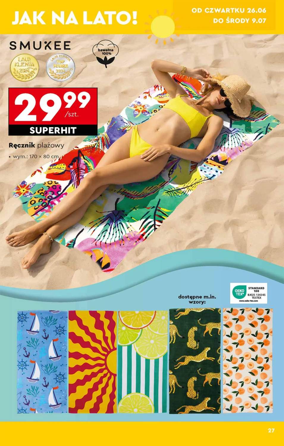 ręcznik plażowy