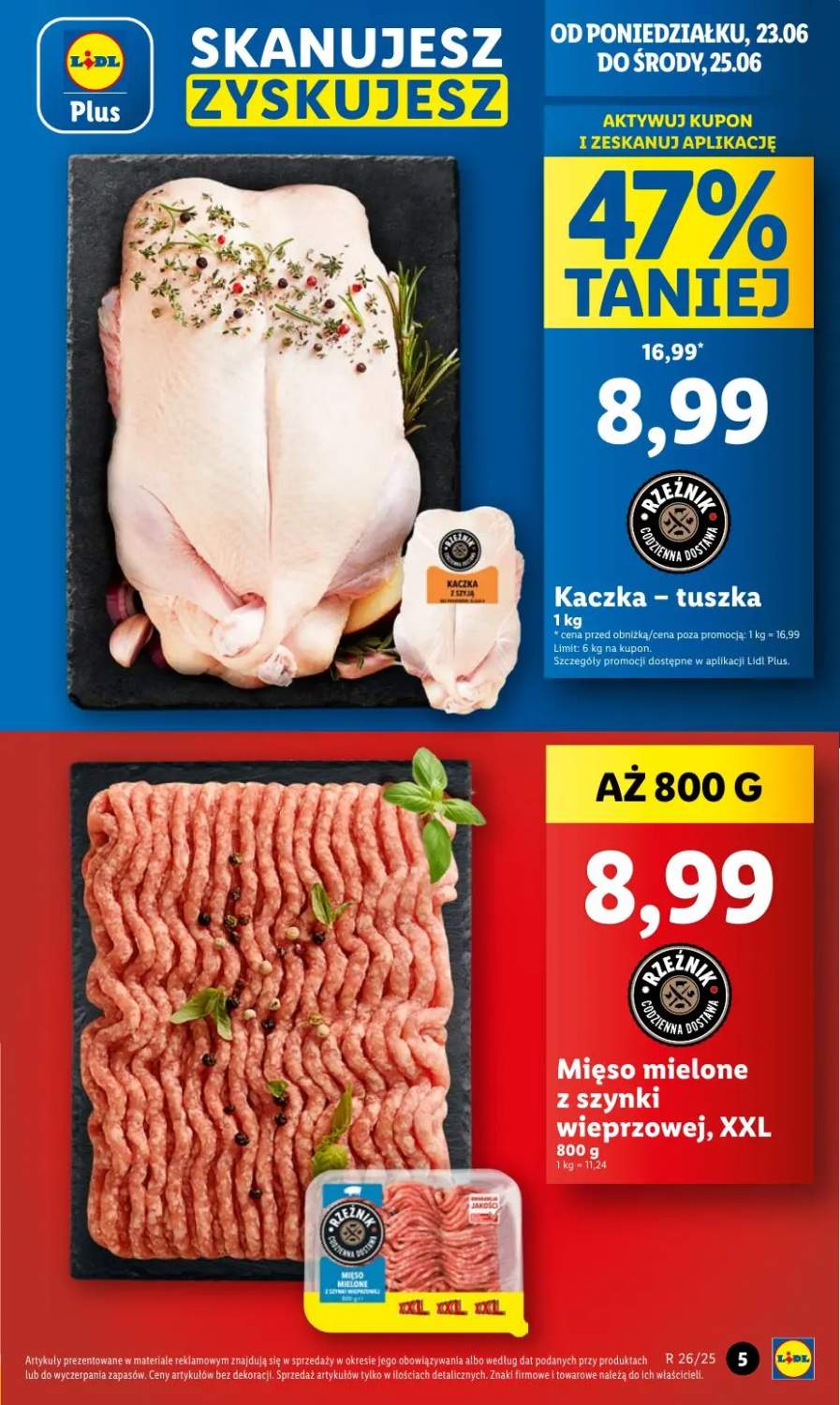 kaczka świeża