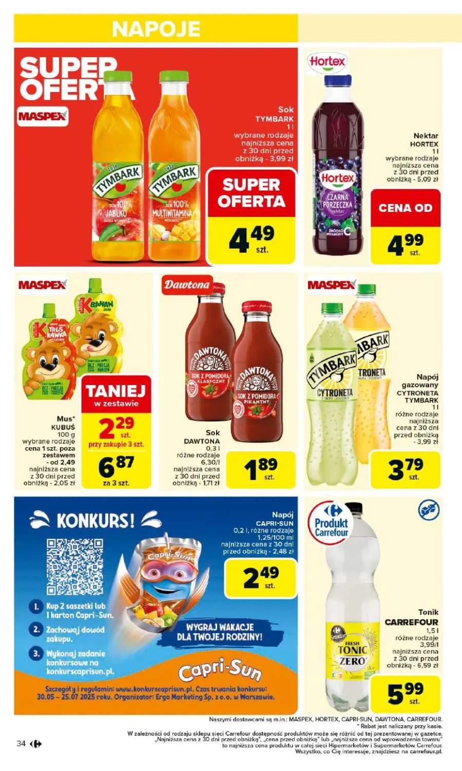 nektar z czarnej porzeczki