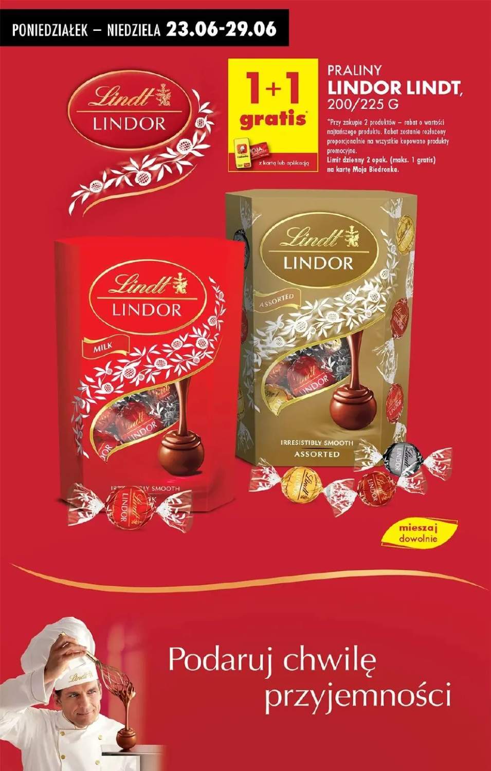praliny Lindt