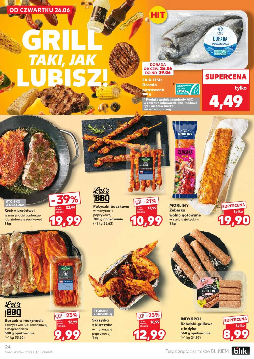 skrzydełka z kurczaka w marynacie