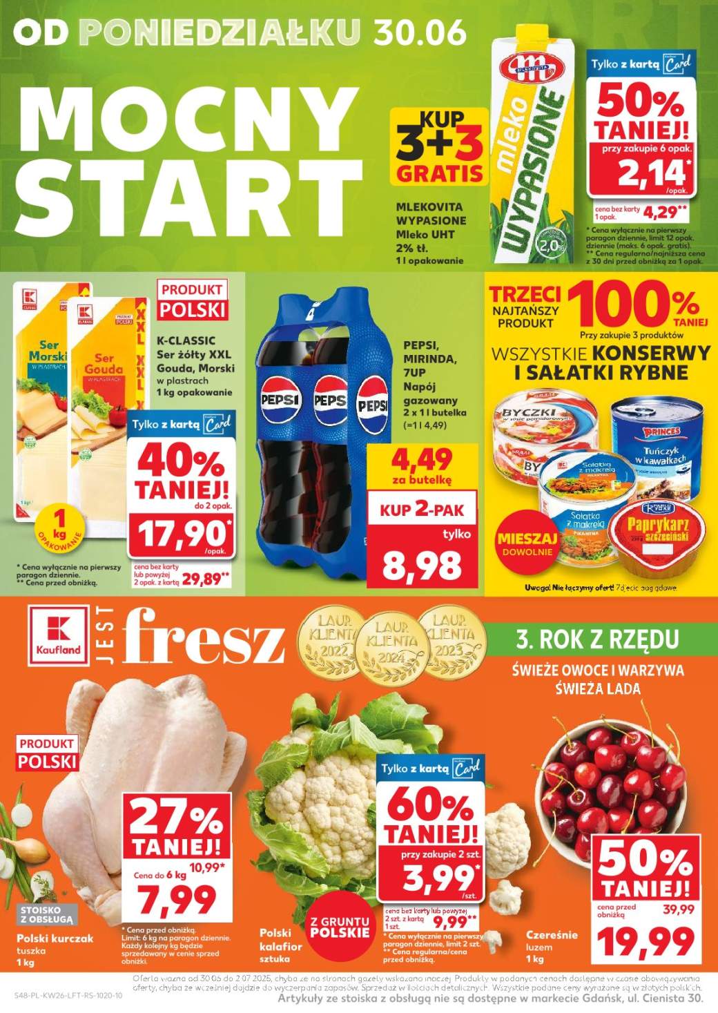kurczak świeży