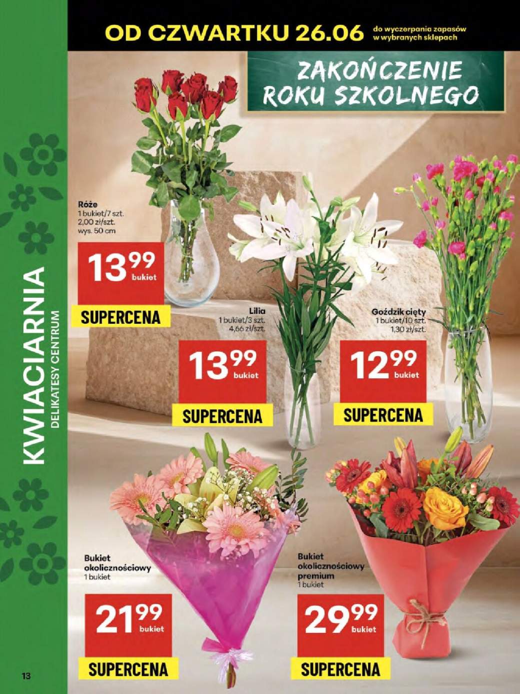 goździki bukiet