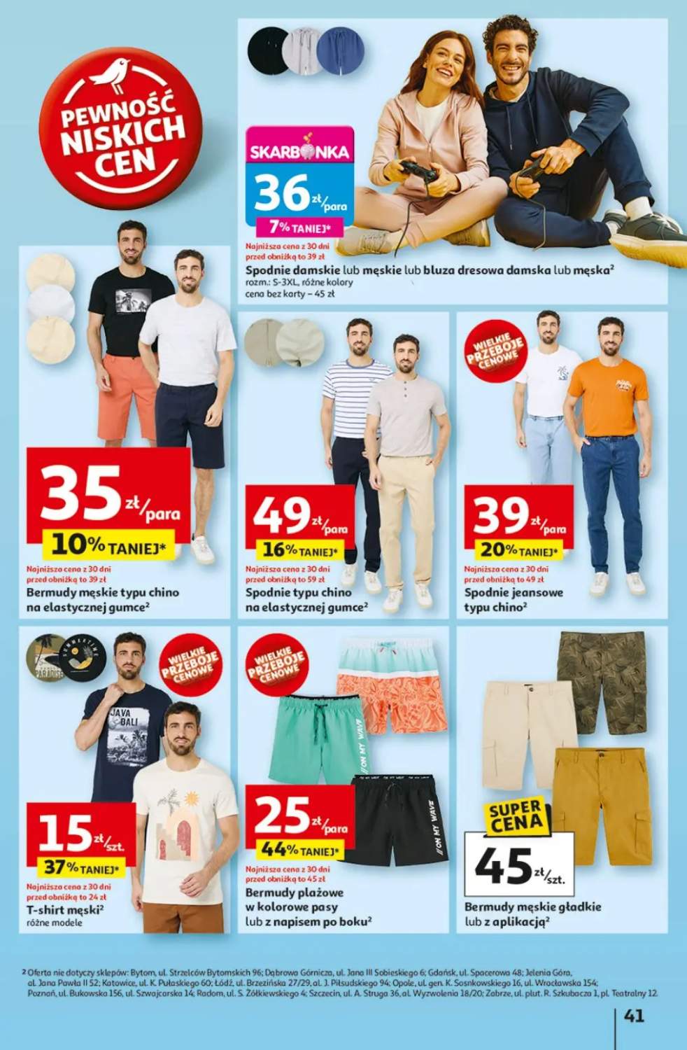 spodnie dresowe męskie